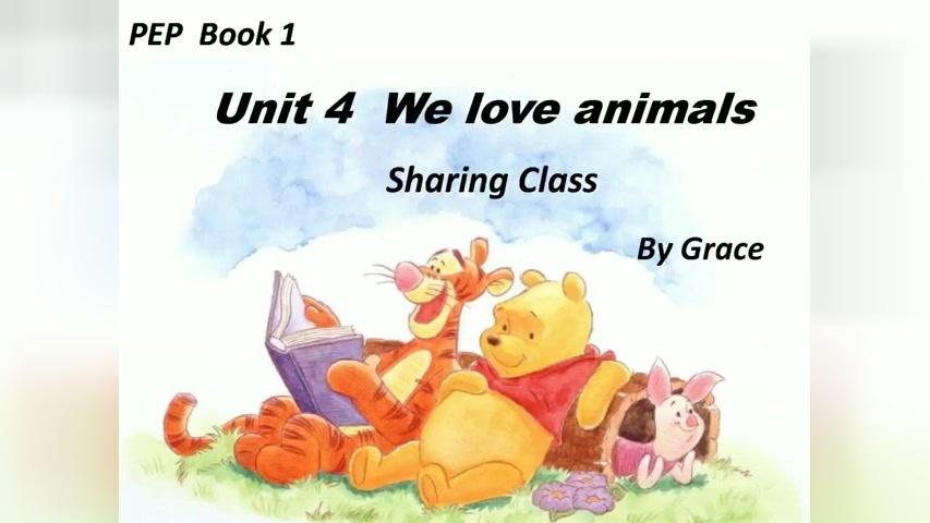 [图]PEP三年级上册 Unit4 We love animals.-肖秀丽