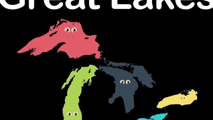 [图]Great Lakes Great Lakes 北美五大湖英语怎么说？