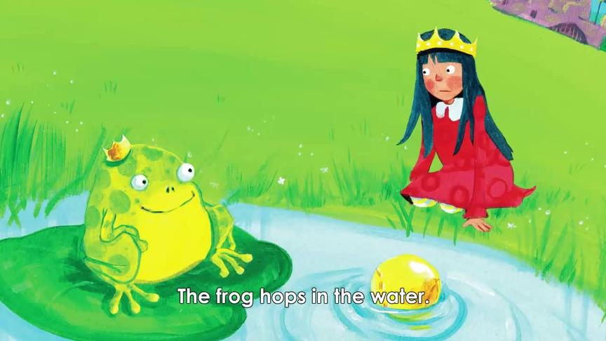 [图]英语童话故事 青蛙王子 The Frog Prince