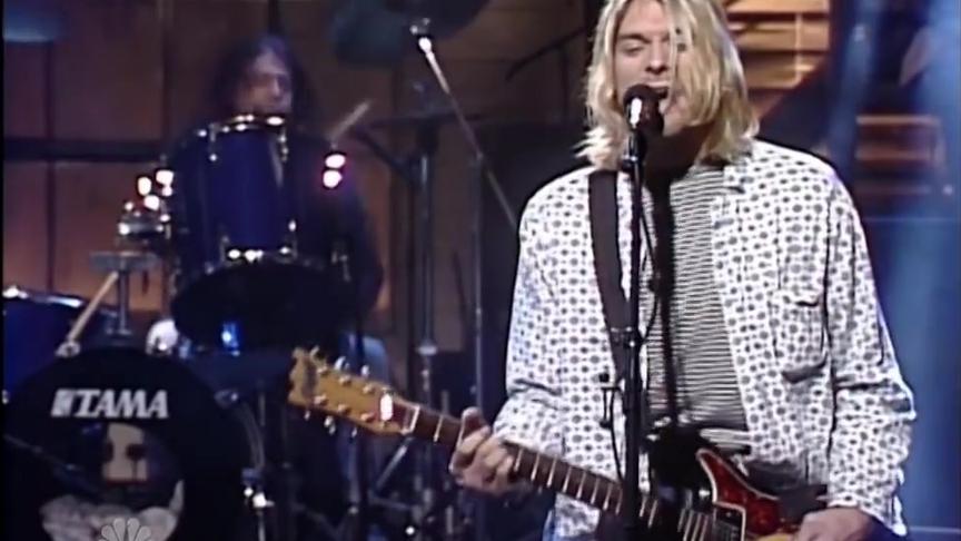 [图]Nirvana（涅槃乐队）-Saturday Night 1993年 现场