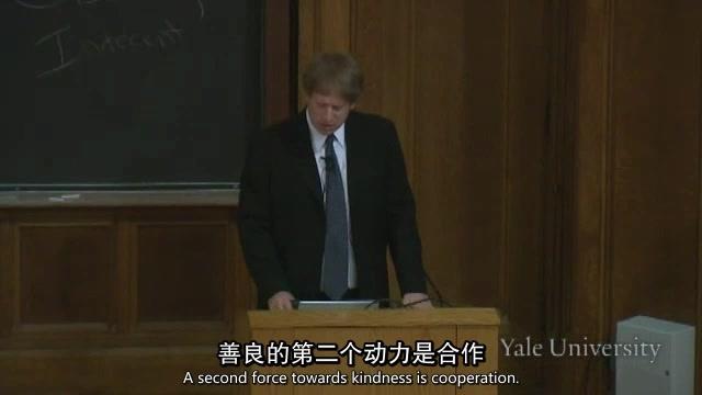 [图]耶鲁大学开放课程：心理学导论-一个在这个世界上的人：道德