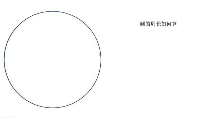 [图]3分钟弄懂一个知识点，圆的周长如何求？看完你就学会了