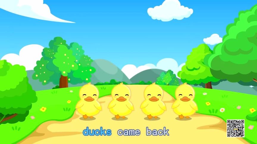 [图]亲子早教儿歌《Five Little Ducks》原创动画！