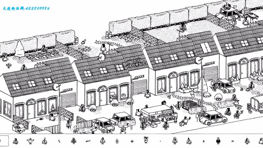 [图]天使解说 Hidden Folks史诗级找茬游戏 第二期