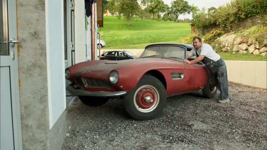 [图]复原摇滚之王“猫王”开过的BMW507，恢复昔日辉煌