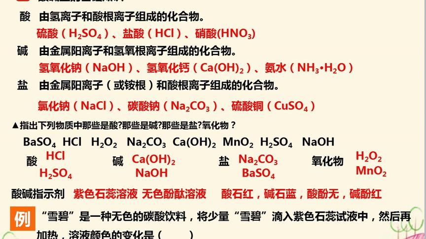 [图]中考一轮复习之酸碱盐重点强化， 考点一遍过