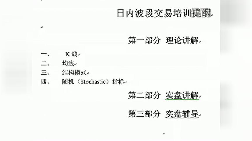 [图]外汇日内交易培训第一部_标清