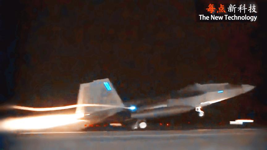 [图]F-22果真被歼-20吊打？先来看看F-22夜间飞行训练再下结论