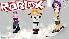 魔哒解说 ROBLOX虚拟世界乐高模拟滑雪场 体验搞笑极限单板滑雪