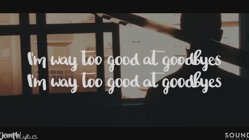 [图]骚姆回归新单《Too Good at Goodbyes》英文字幕版，好听到爆