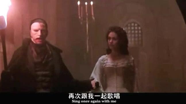 [图]经典电影《歌剧魅影》主题曲影视原声，激昂的歌声让人振奋