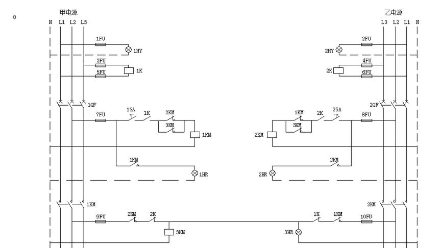 [图]二次互投自复配电接线原理图怎么理解，今天我为大家讲解一下