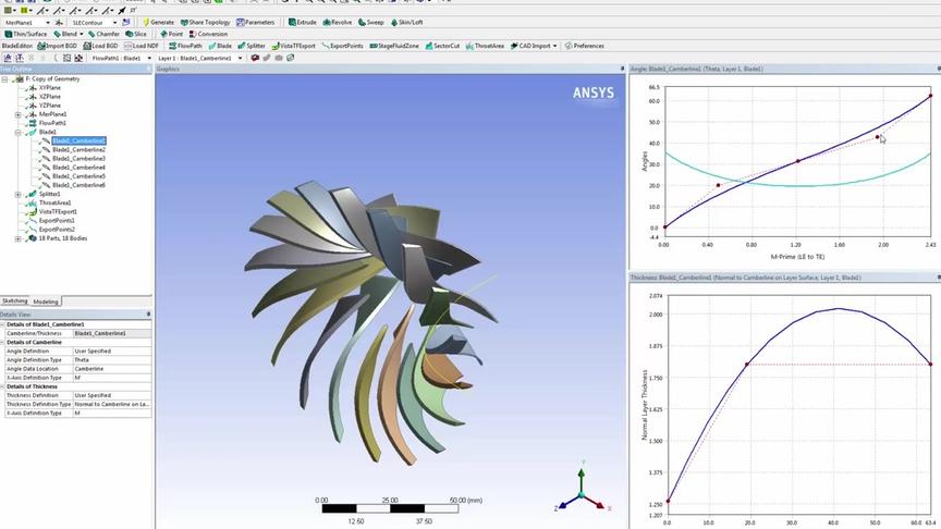 [图]ANSYS CFX Turbo案例视频——压缩机快速设计和评估