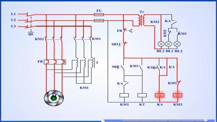 三维动画分析自耦变压器降压启动电路,电工基础知识,硬技术!
