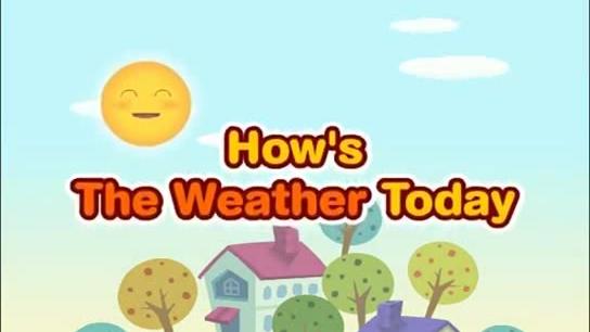 [图]How is the weather today？-今天天气怎么样？