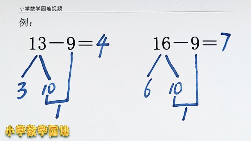 [图]数学就该这么学 破十法 既是学计算又是学算理 小学一年级数学