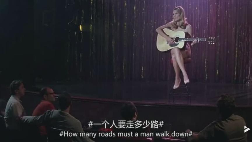 [图]《阿甘正传》詹妮演唱Blowing In the Wind，听着你想到了哪