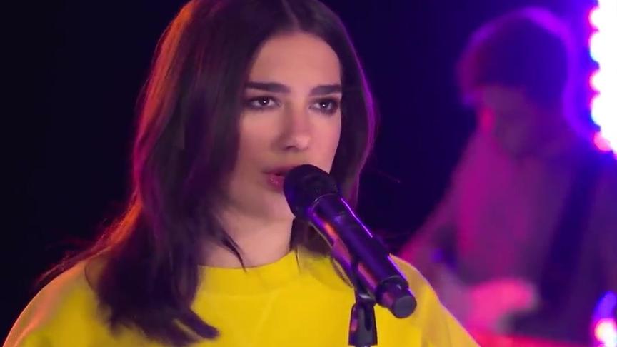 [图]Dua Lipa最新现场表演《New Rules》