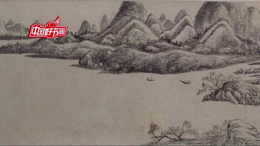 [图]传世名画之清代吴历横山晴霭图卷