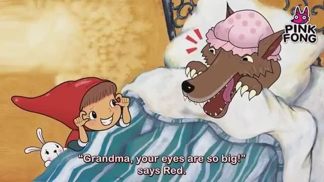 [图]英语童话故事 小红帽 Little Red Riding Hood 儿歌+故事