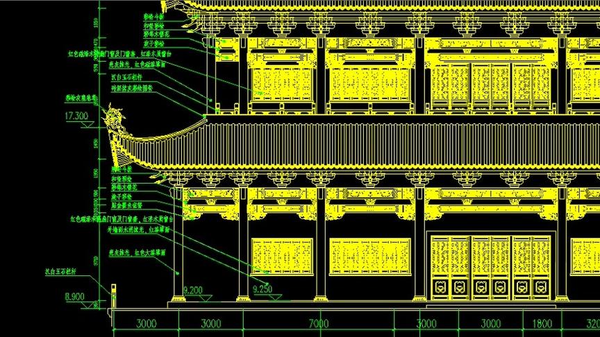 [图]唯美的仿古建筑设计，带你领略古人的智慧精华