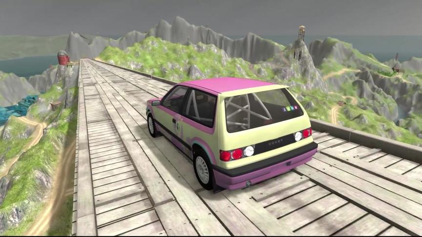 [图]BeamNG：汽车撞击泰坦尼克号，画面太惨烈你根本猜不到