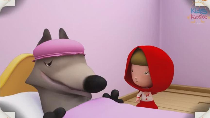 [图]每日英语《Little Red Riding Hood》童话故事小红帽动画英文版