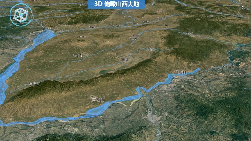 [图]古人把山西地形叫“表里山河”，看完这幅地图立刻明白了其中原因