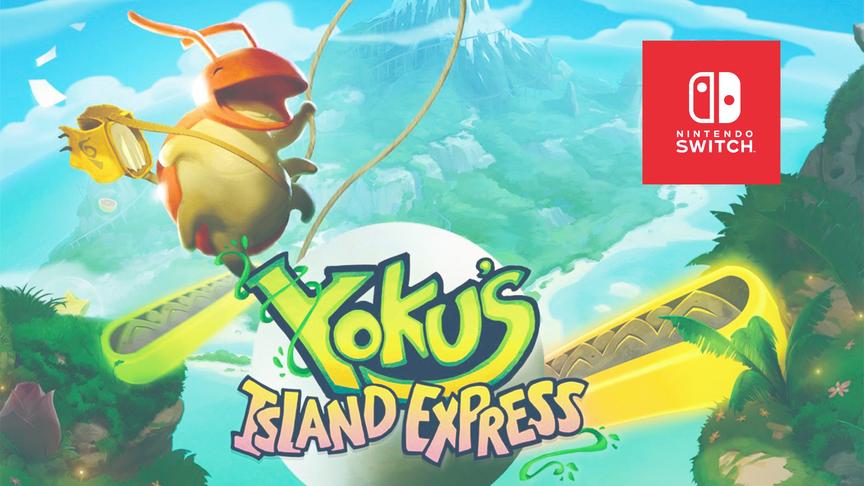 [图]任天堂switch游戏《Yoku’s Island Express》，2D横版开放世界