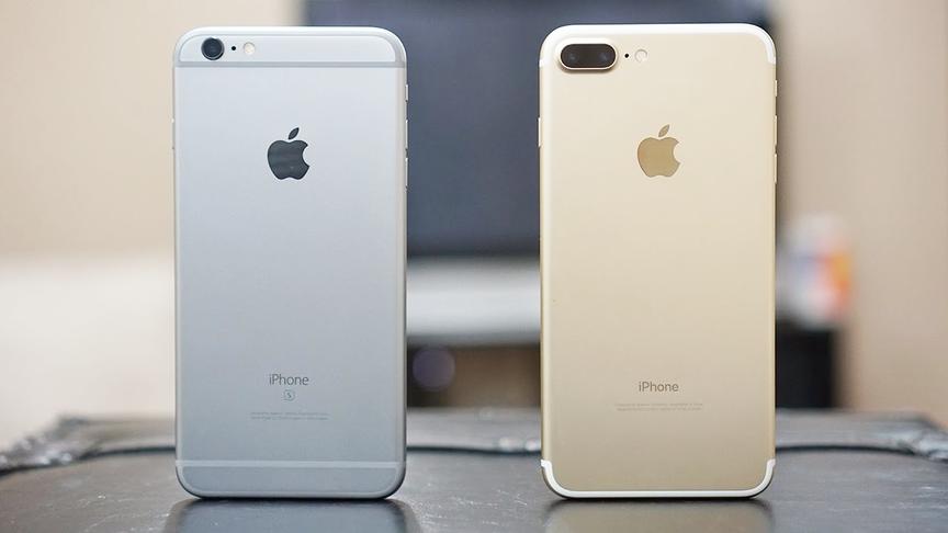 [图]有点惨！iPhone6sp挑战iPhone7P，结果被打得找不着北！