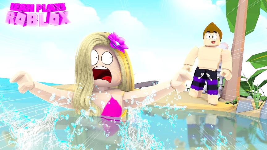 小飞象解说 Roblox游泳池逃生 我们居然缩小进到了衣柜里？