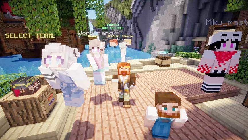 [图]我的世界Minecraft《籽岷的1.13多人躲猫猫 海盗躲猫猫》