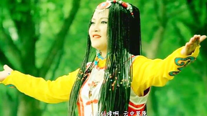 [图]十大草原美女，十首草原情歌，太美妙了，醉人醉心！