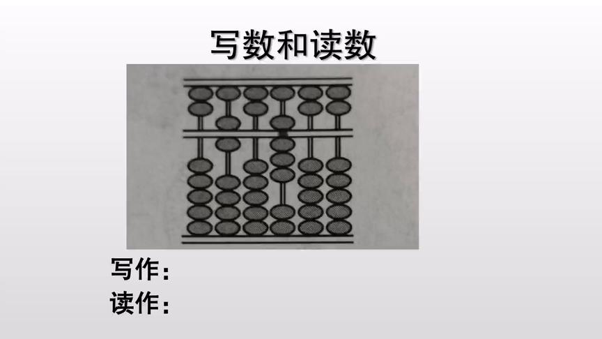 [图]看算盘读数和写数，你会看算盘吗