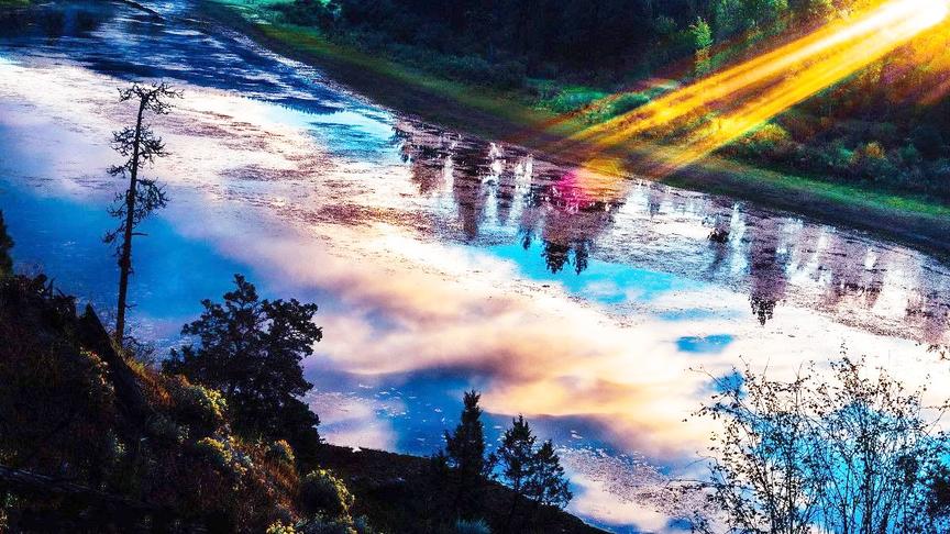 [图]一尘不染的音符Rainbow River经典排箫