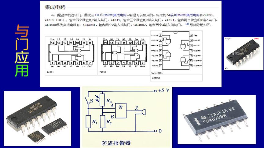 [图]了解数字电路，不可忽视的与门电路逻辑原理，应用集成块，要记住