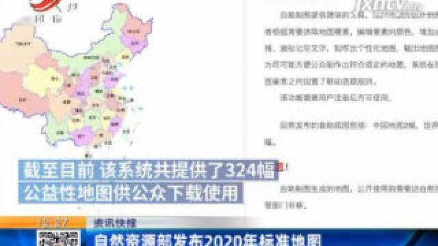 [图]自然资源部发布2020年标准地图