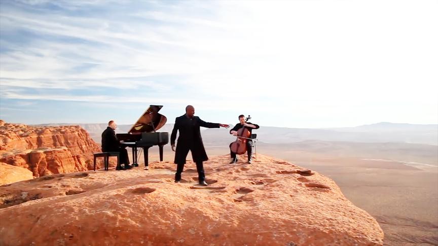 [图]钢琴达人「ThePianoGuys」演绎酷玩乐队Coldplay《Paradise》天堂