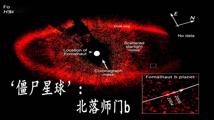 [图]距地球25光年。哈勃竟发现了一只眼睛！更诡异的是：里面有颗星球