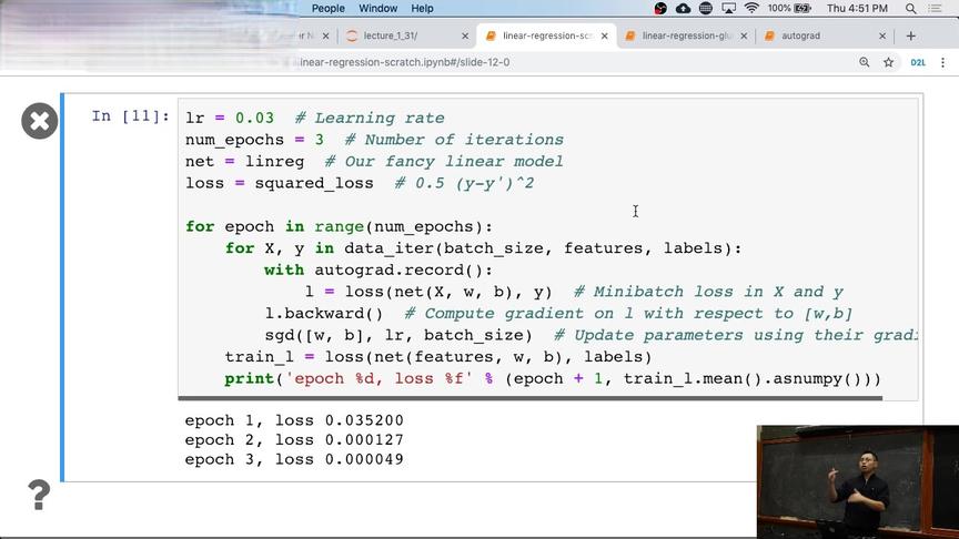 [图]UC Berkeley深度学习 L43 Linear Regression in Python线性回归