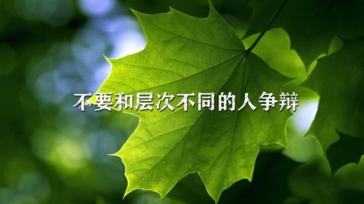 [图]不要和层次不同的人争辩