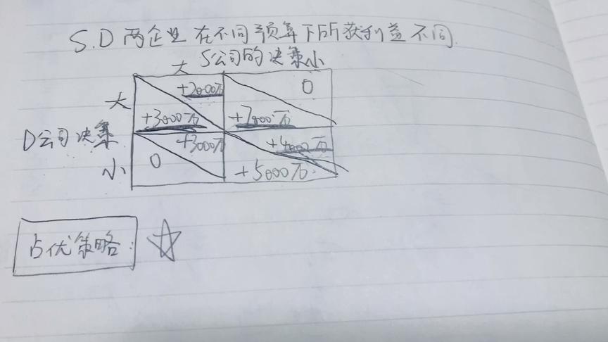 [图]博弈论的纳什均衡在我们的案例DS公司中存在吗？！