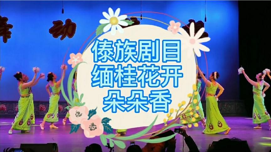 [图]傣族舞《缅桂花开朵朵香》