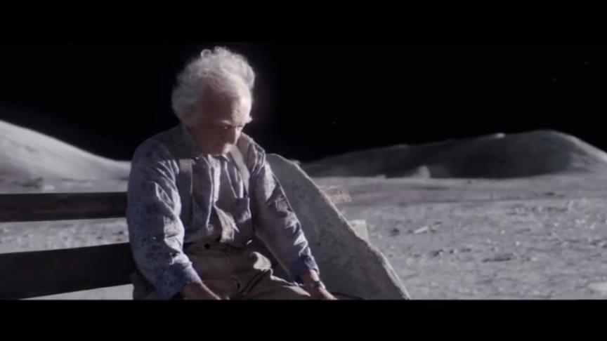 [图]治愈系短片《man on the moon》，彼此看见