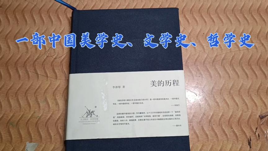 [图]《美的历程》一部中国美学史，中国文学史，中国哲学史。