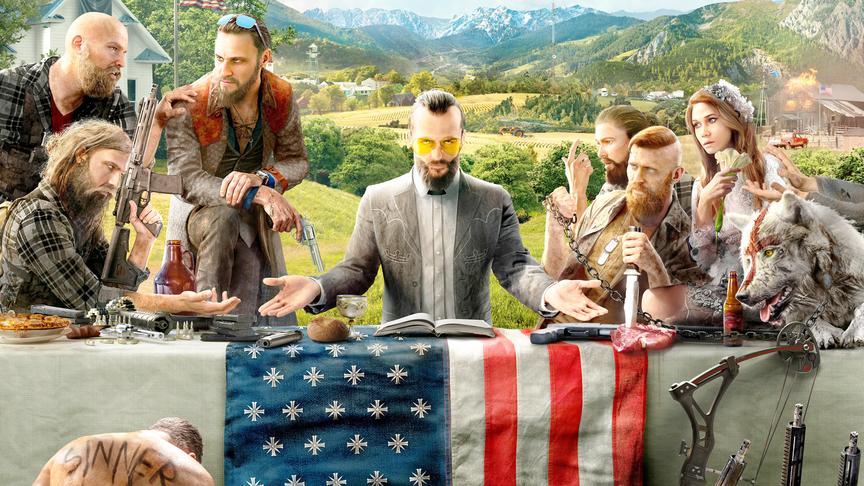 [图]Far Cry 5（孤岛惊魂5）里的沙雕时刻