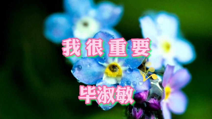 [图]诵读欣赏：毕淑敏散文《我很重要》|每个人都是独一无二且很重要