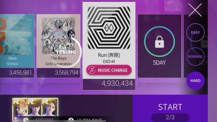 [图]【SuperStar SM】Run（奔跑）-EXO-M