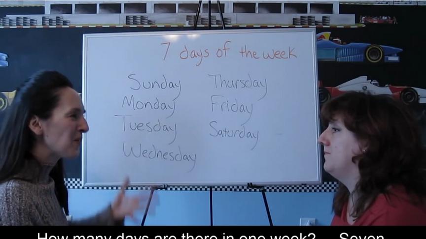 [图]跟Jennifer学英语 Days of the Week