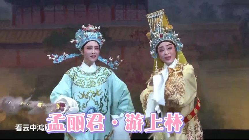 [图]越剧《孟丽君·游上林》忻雅琴 杨婷娜（久别的小两口合作）